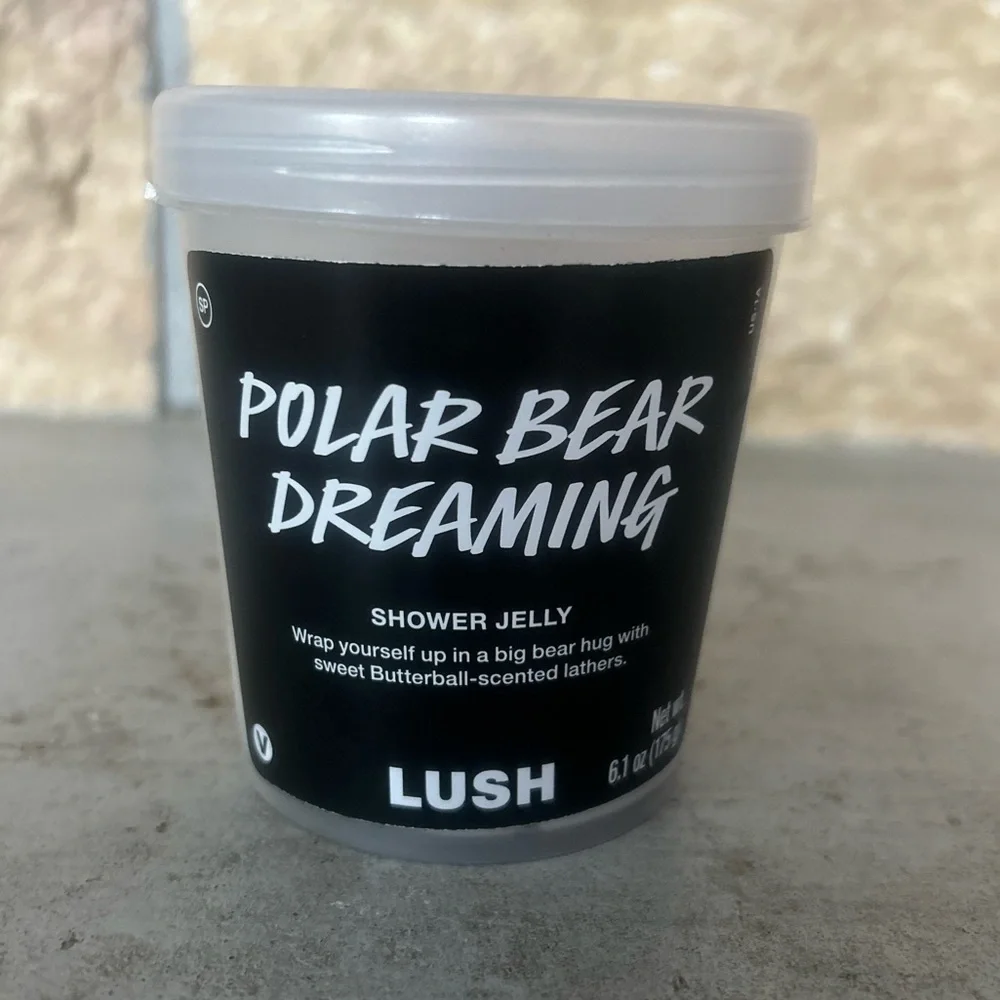 NEW Lush Polar Bear Dreaming Shower Jelly 6.1 oz Butterball Scented